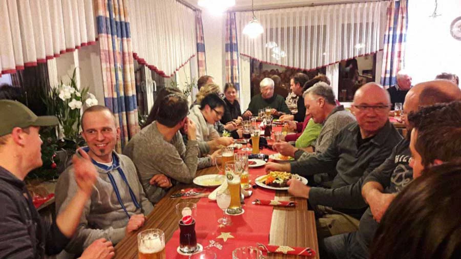 Winter-Nachtwanderung des TTSB am 29. Dezember 2018