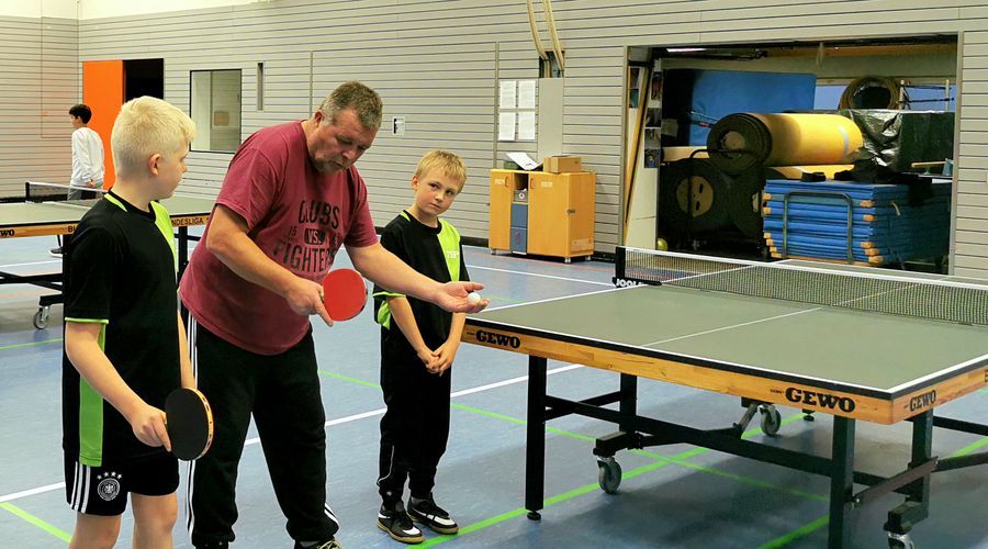 Jugendtraining Tischtennis am 15. Oktober 2020
